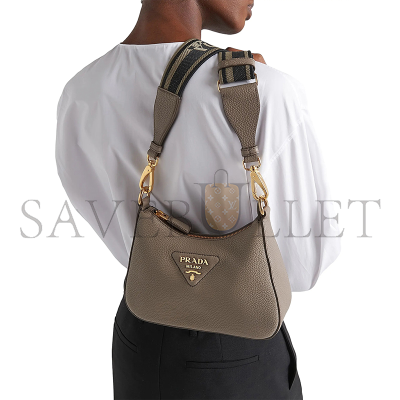 PRADA SHOULDER BAG IN LEATHER 1BH193 (24*18*6cm) 